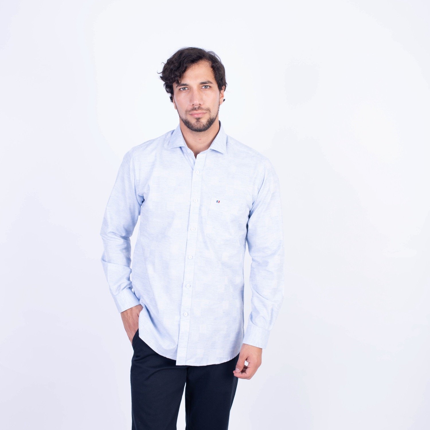 CAMISA ML ETQ TESSUTO IT PC-61778CAA - Imagen 7