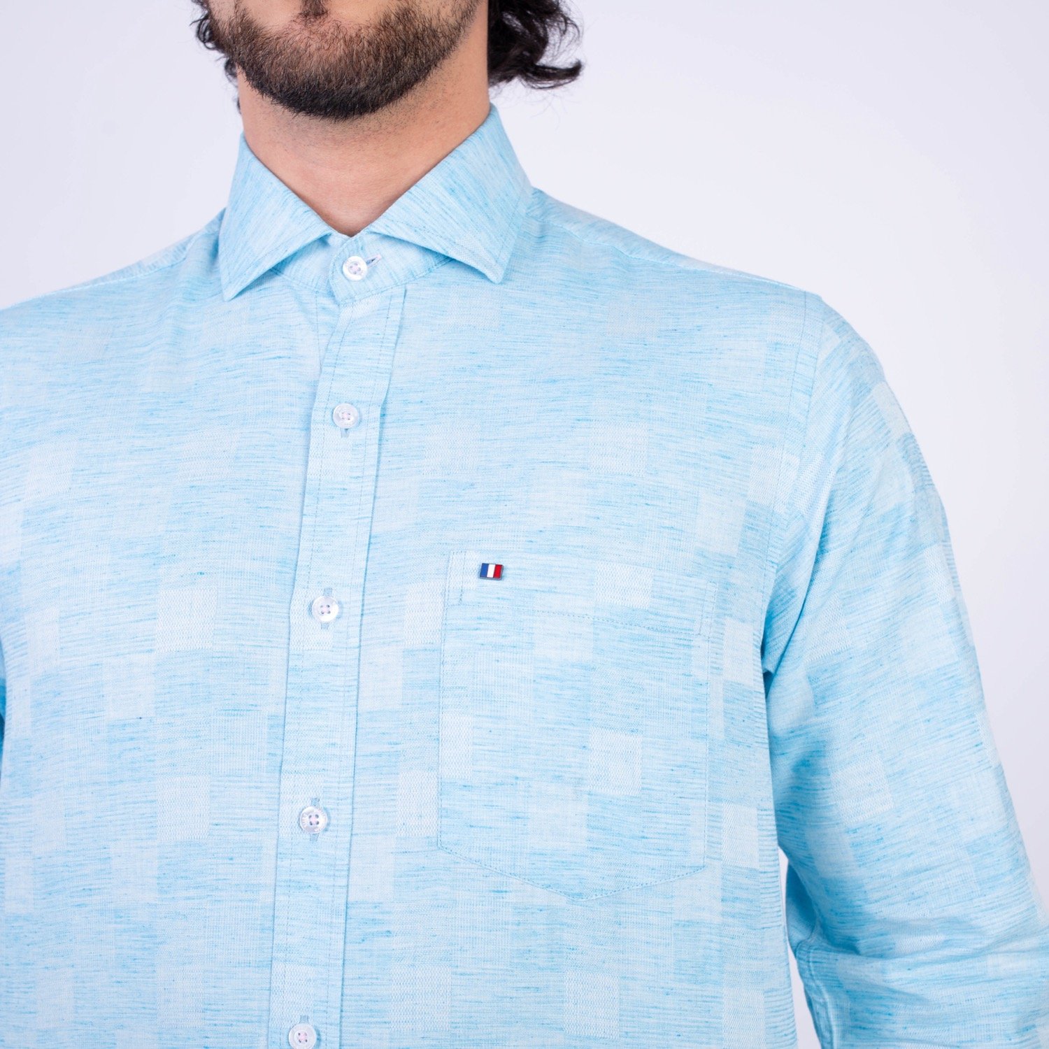 CAMISA ML ETQ TESSUTO IT PC-61778CAA - Imagen 3