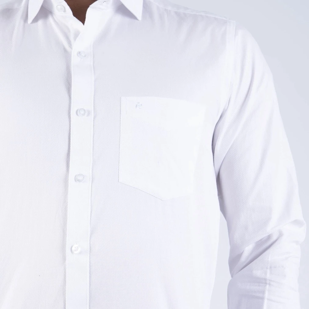 Camisa ML de Vestir Sport Etiqueta Azul con cuello frances PC-6105CA - Imagen 4