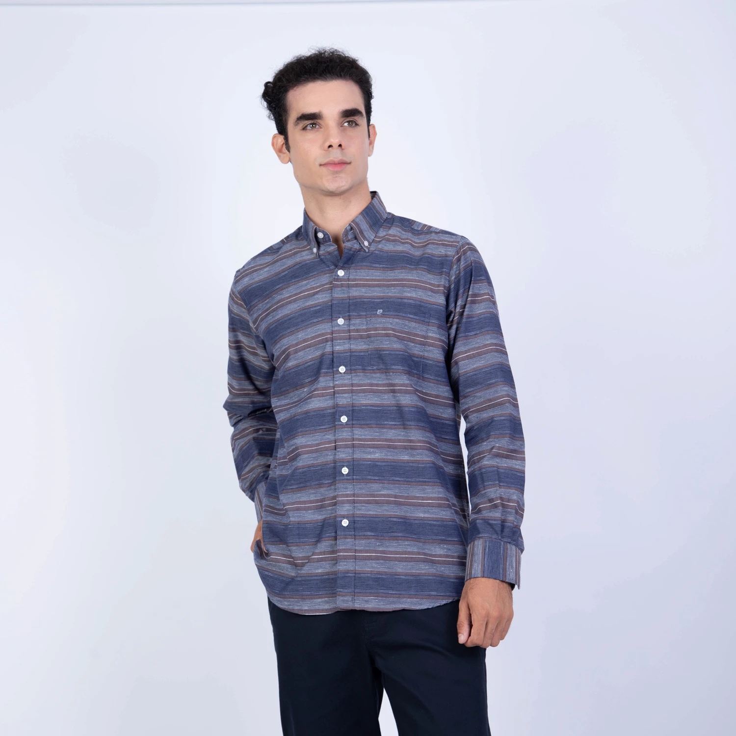Camisa ML Etiqueta Azul PC-61616CA - Imagen 3
