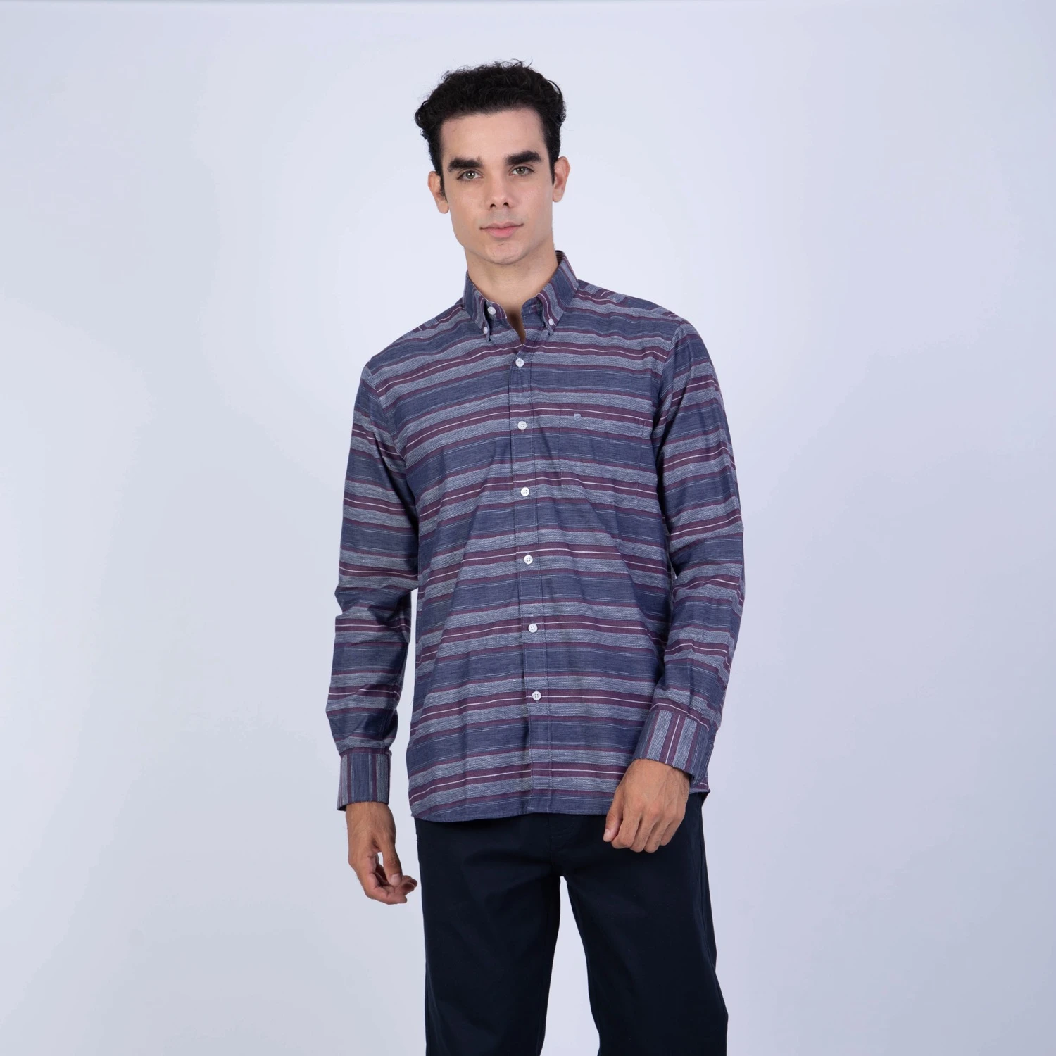 Camisa ML Etiqueta Azul PC-61616CA - Imagen 8