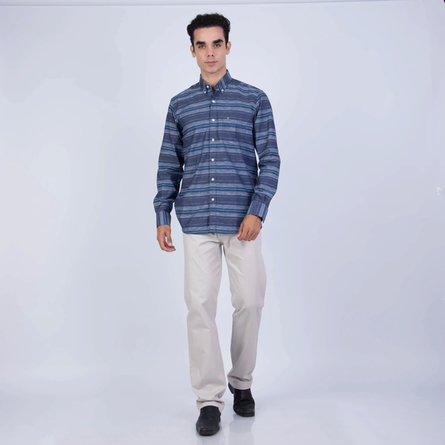 Camisa ML Etiqueta Azul PC-61616CA - Imagen 15
