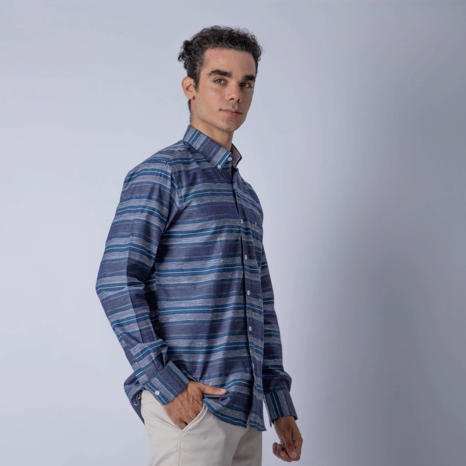 Camisa ML Etiqueta Azul PC-61616CA - Imagen 16