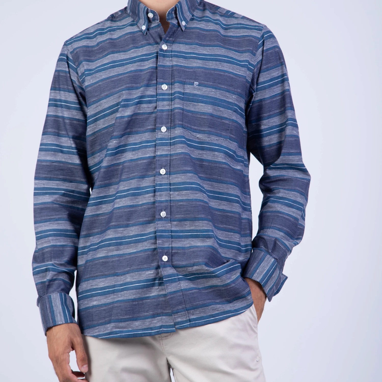 Camisa ML Etiqueta Azul PC-61616CA - Imagen 14