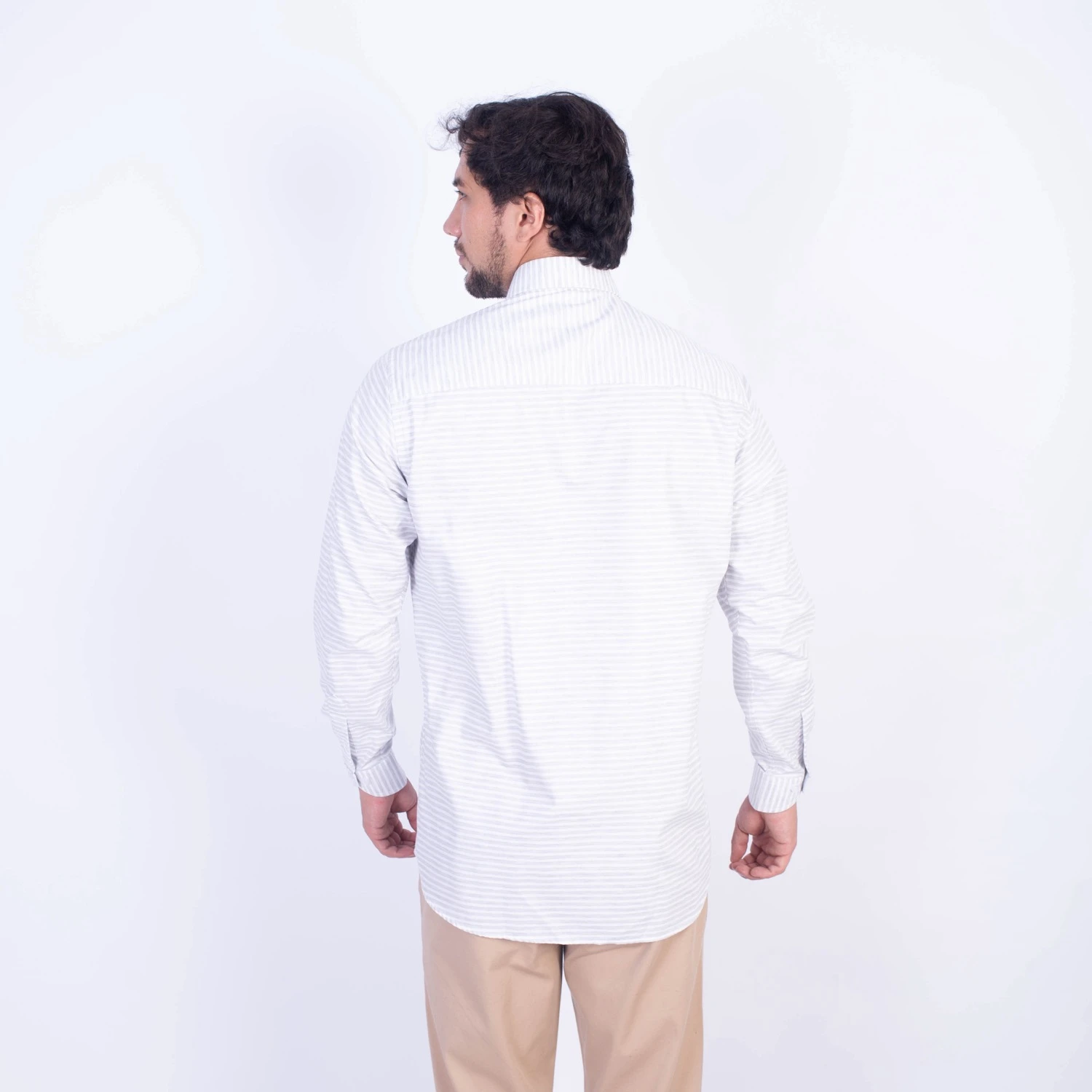 CAMISA ML ETQ ITALY LINO PC-61808CAA - Imagen 2