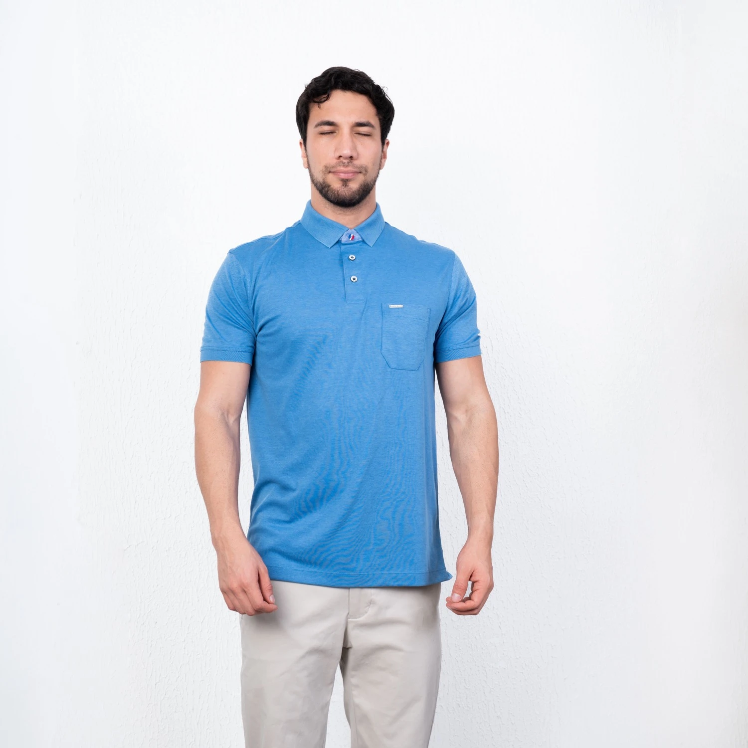 Polo MC Box Micropima Etiqueta Azul PC-6213PO - Imagen 10