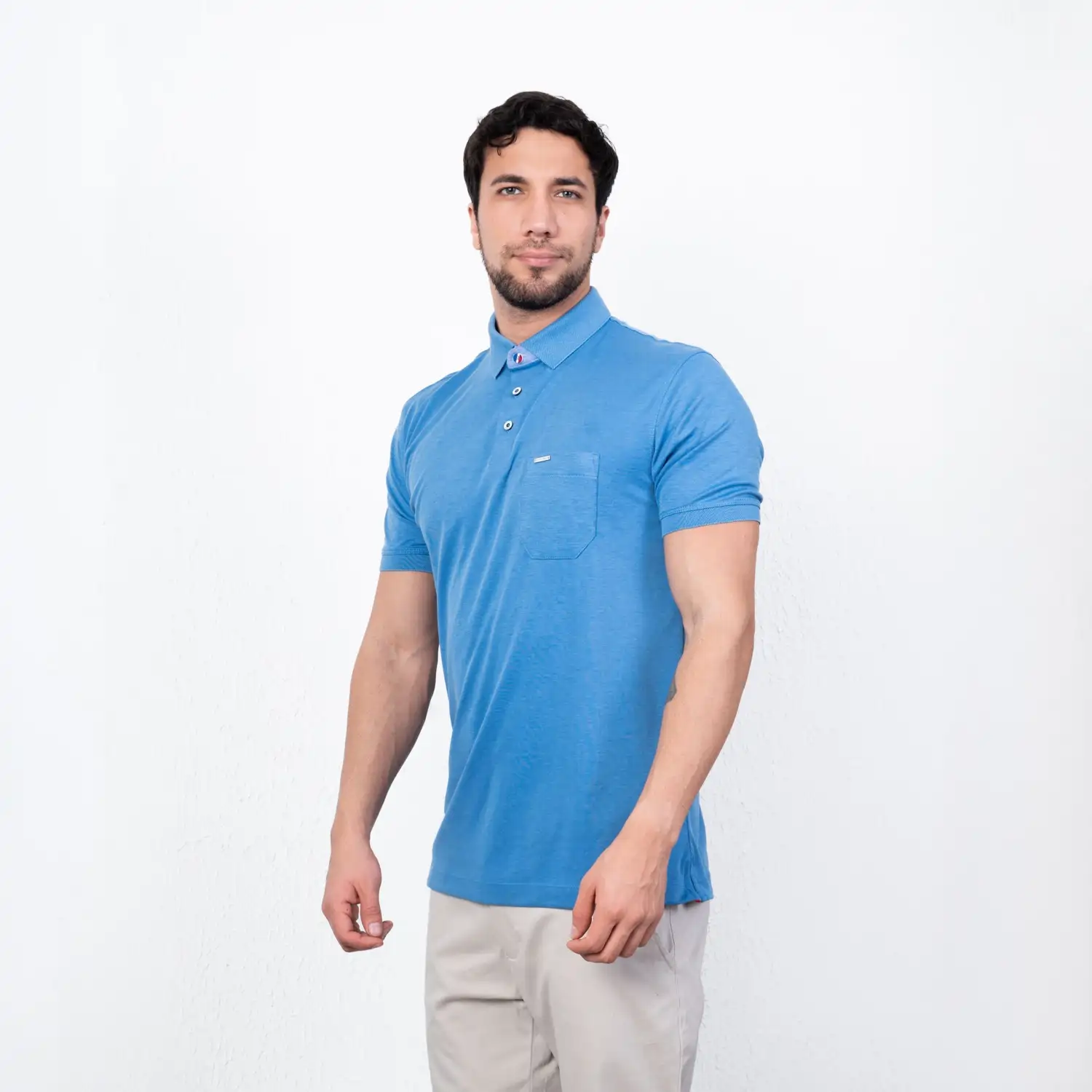 Polo MC Box Micropima Etiqueta Azul PC-6213PO - Imagen 9