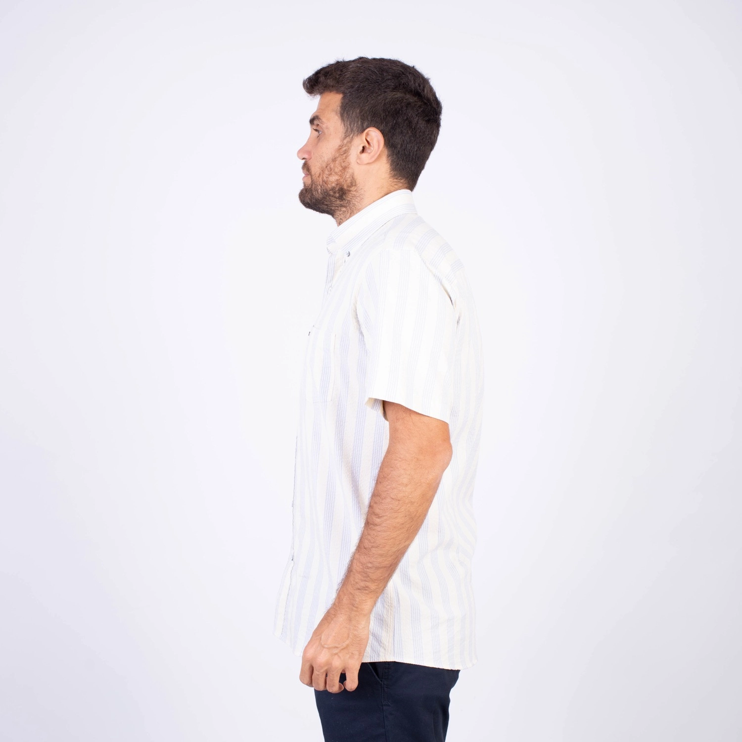 Camisa MC Seersucker PC-62633CAA - Imagen 2