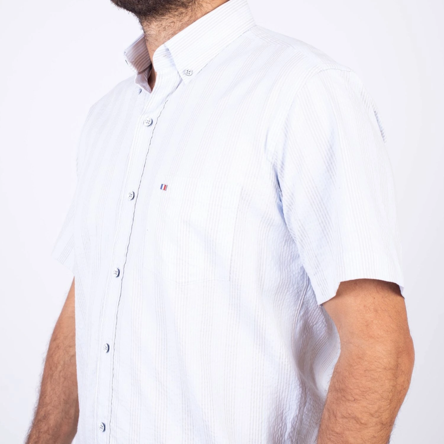 Camisa MC Seersucker PC-62633CAA - Imagen 5