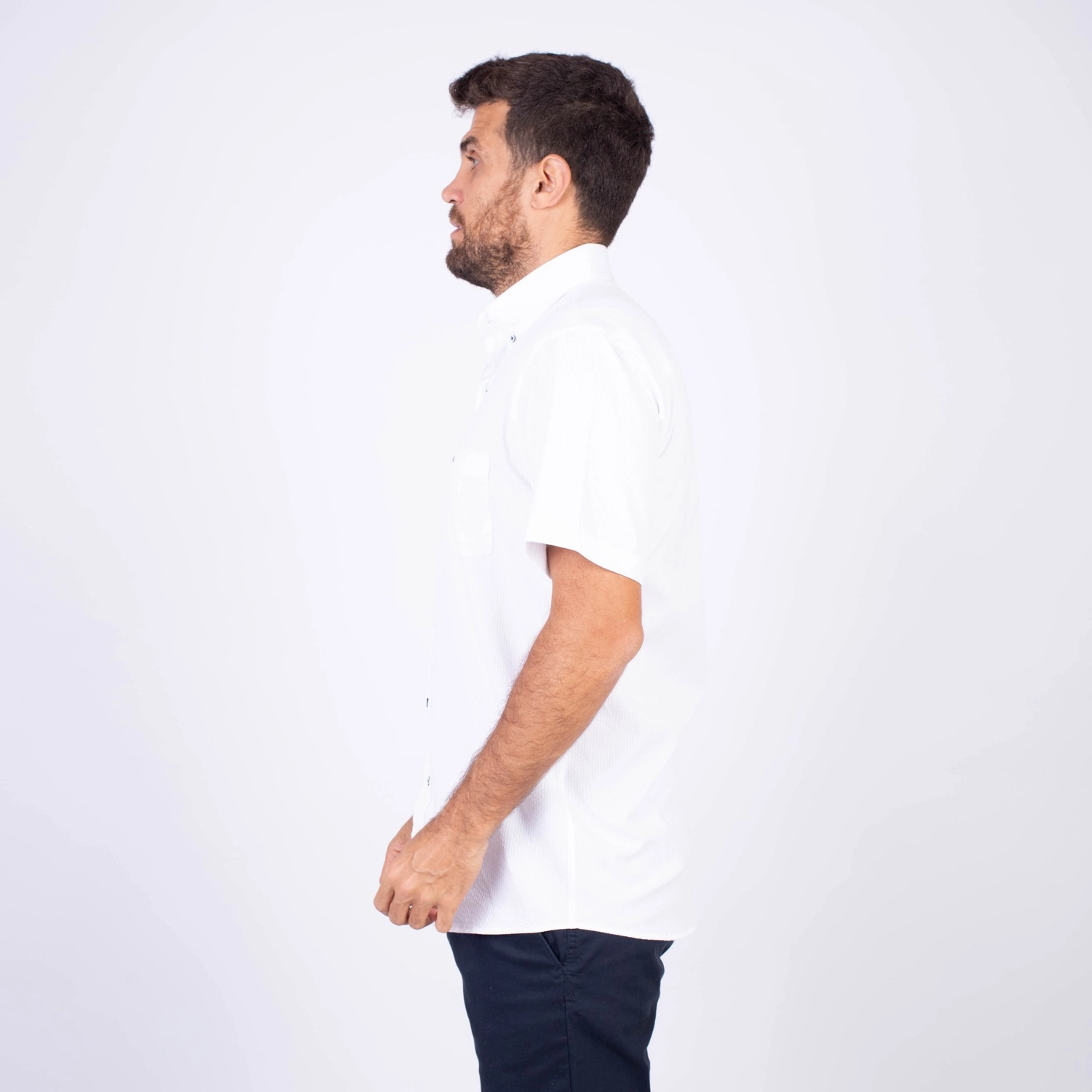 Camisa MC Seersucker Etiqueta Azul PC-62632CAA - Imagen 16