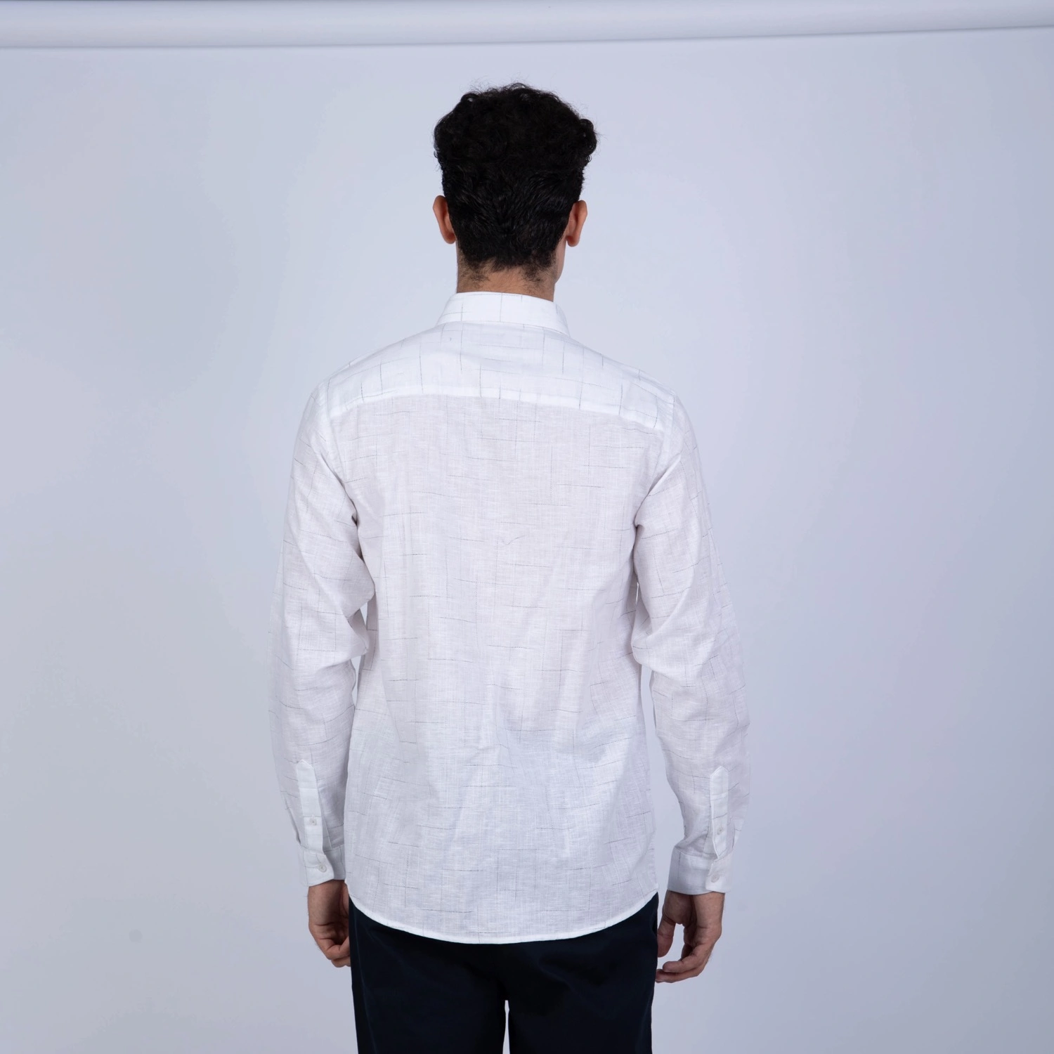 Camisa ML Etiqueta Azul con diseño frances PC-62612CAA - Imagen 5