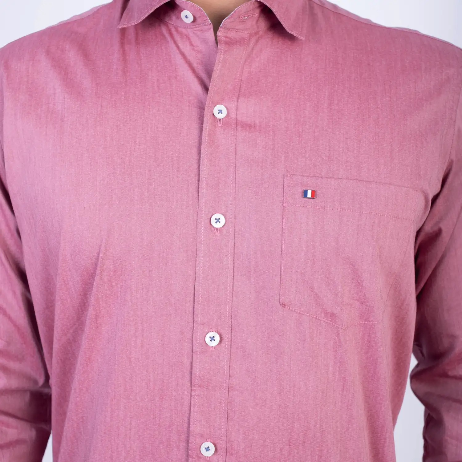 Camisa ML Popelina Etiqueta Azul con diseño frances PC-62650CA - Imagen 29