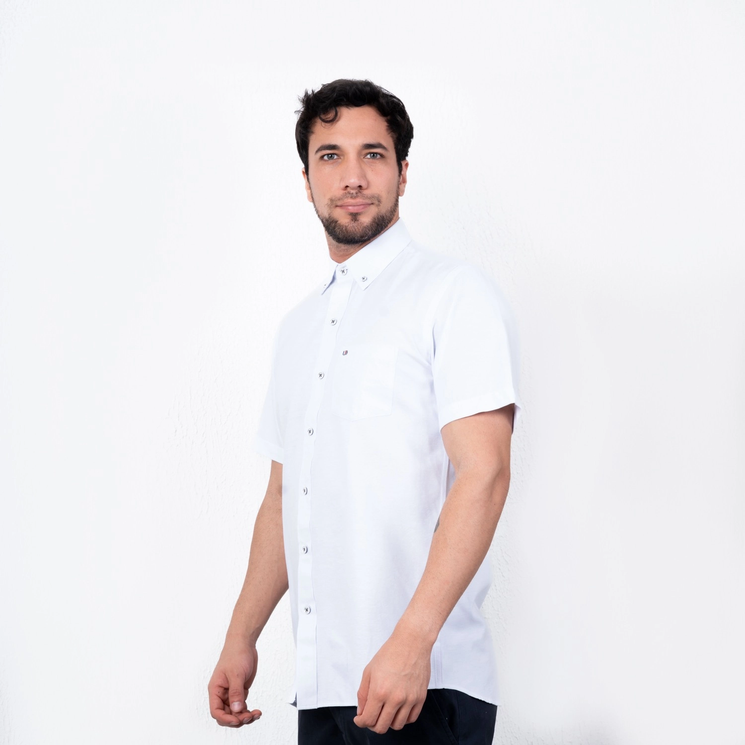 Camisa Oxford MC Etiqueta Azul con diseño Francés PC-62606CA - Imagen 29