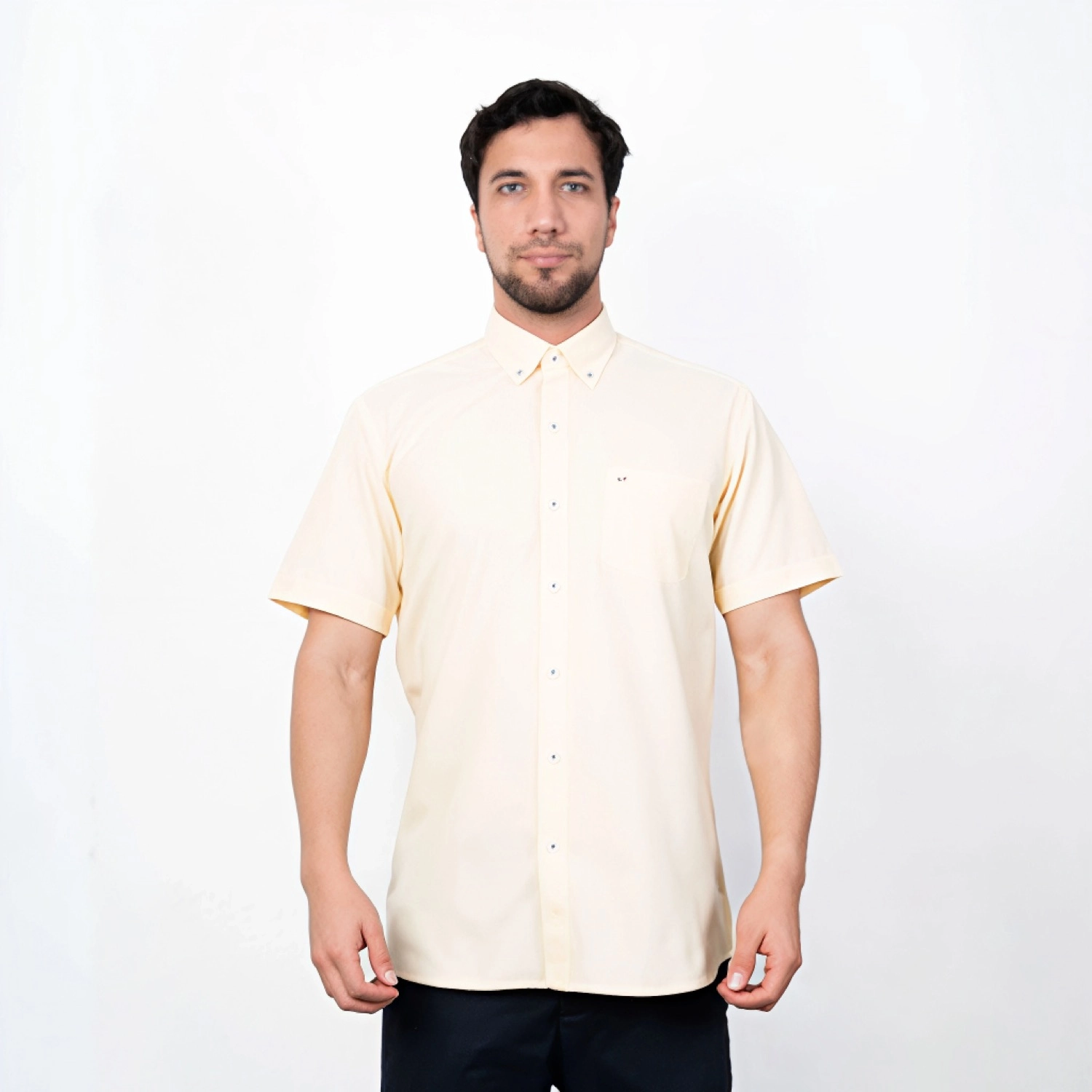 Camisa Oxford MC Etiqueta Azul con diseño Francés PC-62606CA - Imagen 34