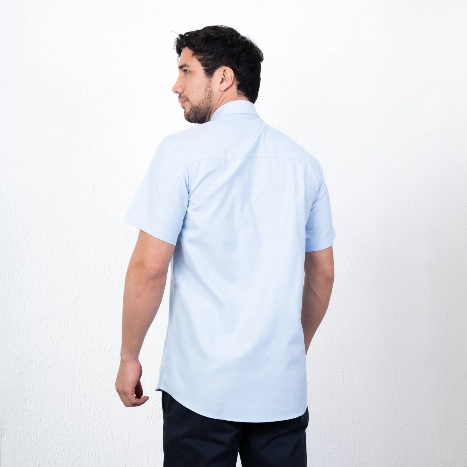 Camisa Oxford MC Etiqueta Azul con diseño Francés PC-62606CA - Imagen 24