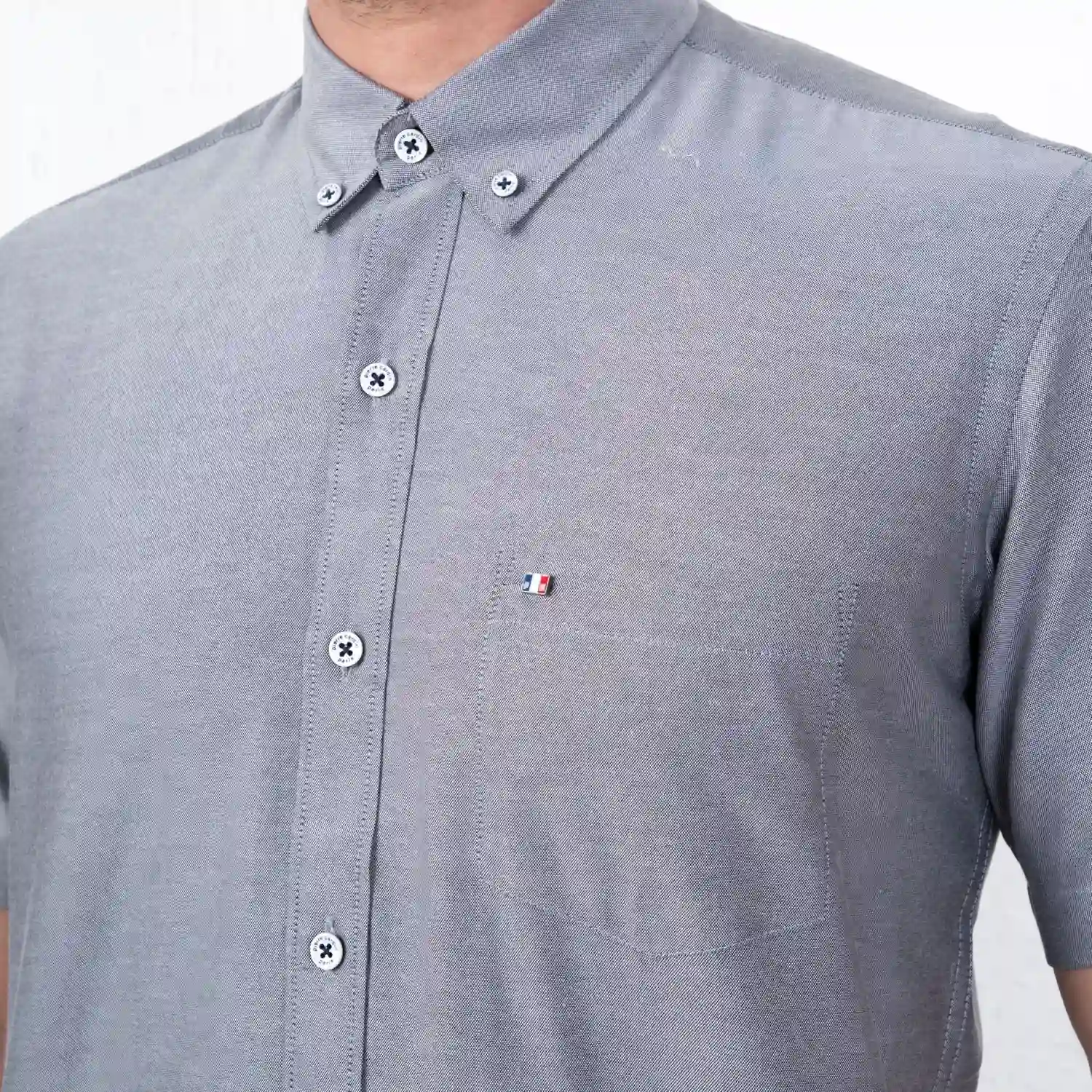 Camisa Oxford MC Etiqueta Azul con diseño Francés PC-62606CA - Imagen 19