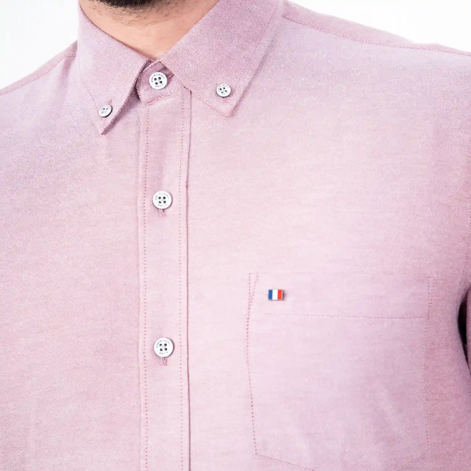Camisa Oxford MC Etiqueta Azul con diseño Francés PC-62606CA - Imagen 16