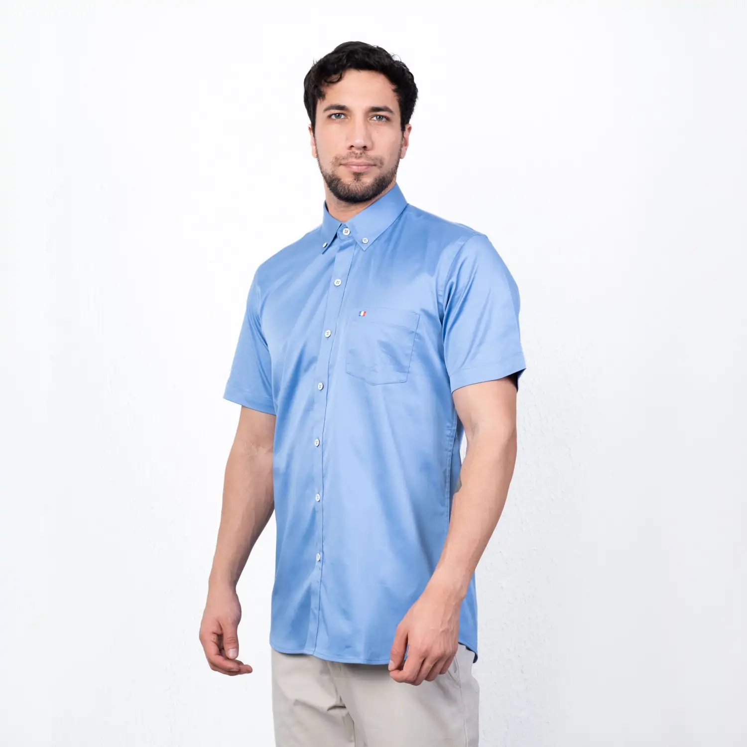 Camisa MC Popelina Stretch PC-62605CA - Imagen 6