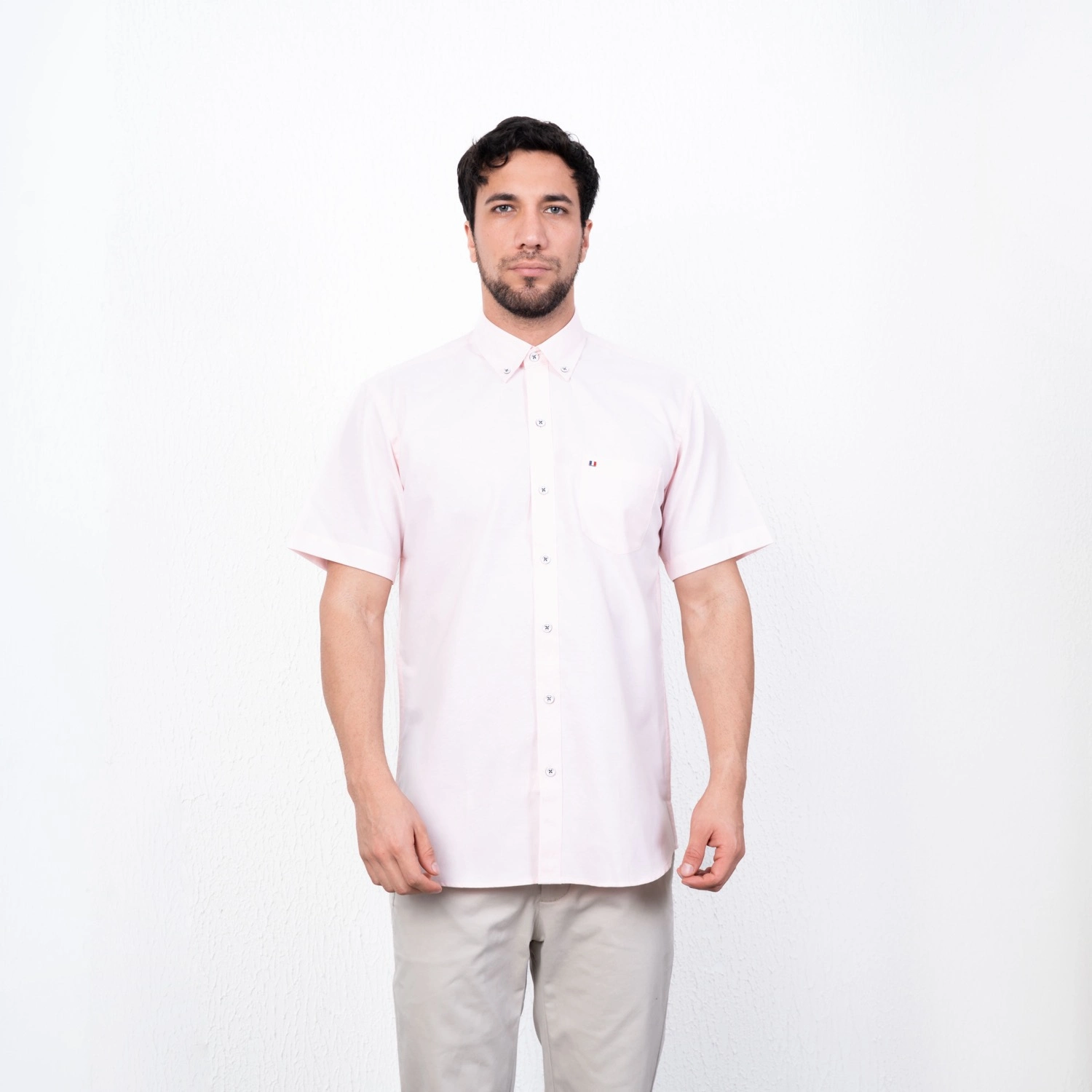 Camisa Oxford MC Etiqueta Azul con diseño Francés PC-62606CA - Imagen 14