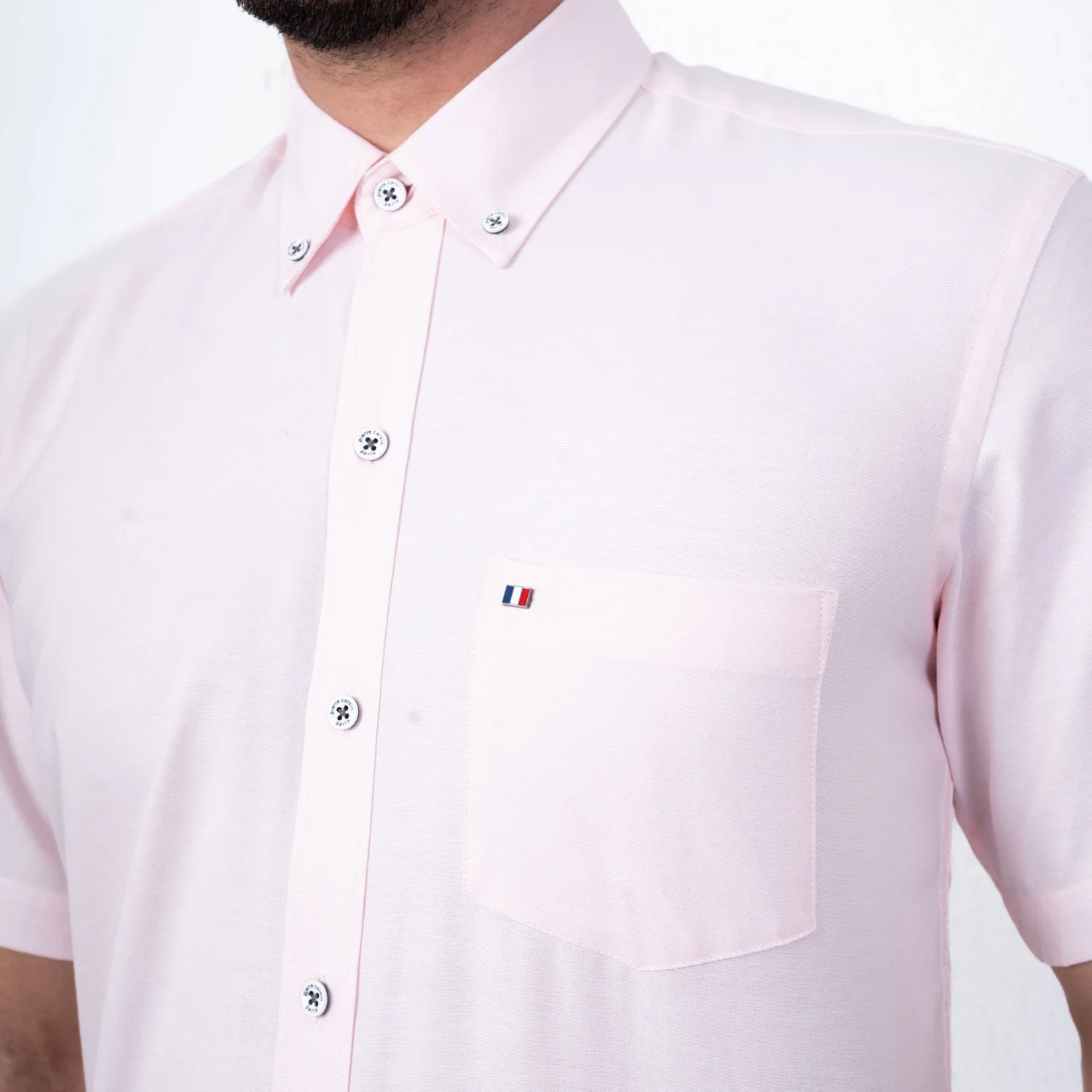 Camisa Oxford MC Etiqueta Azul con diseño Francés PC-62606CA - Imagen 11