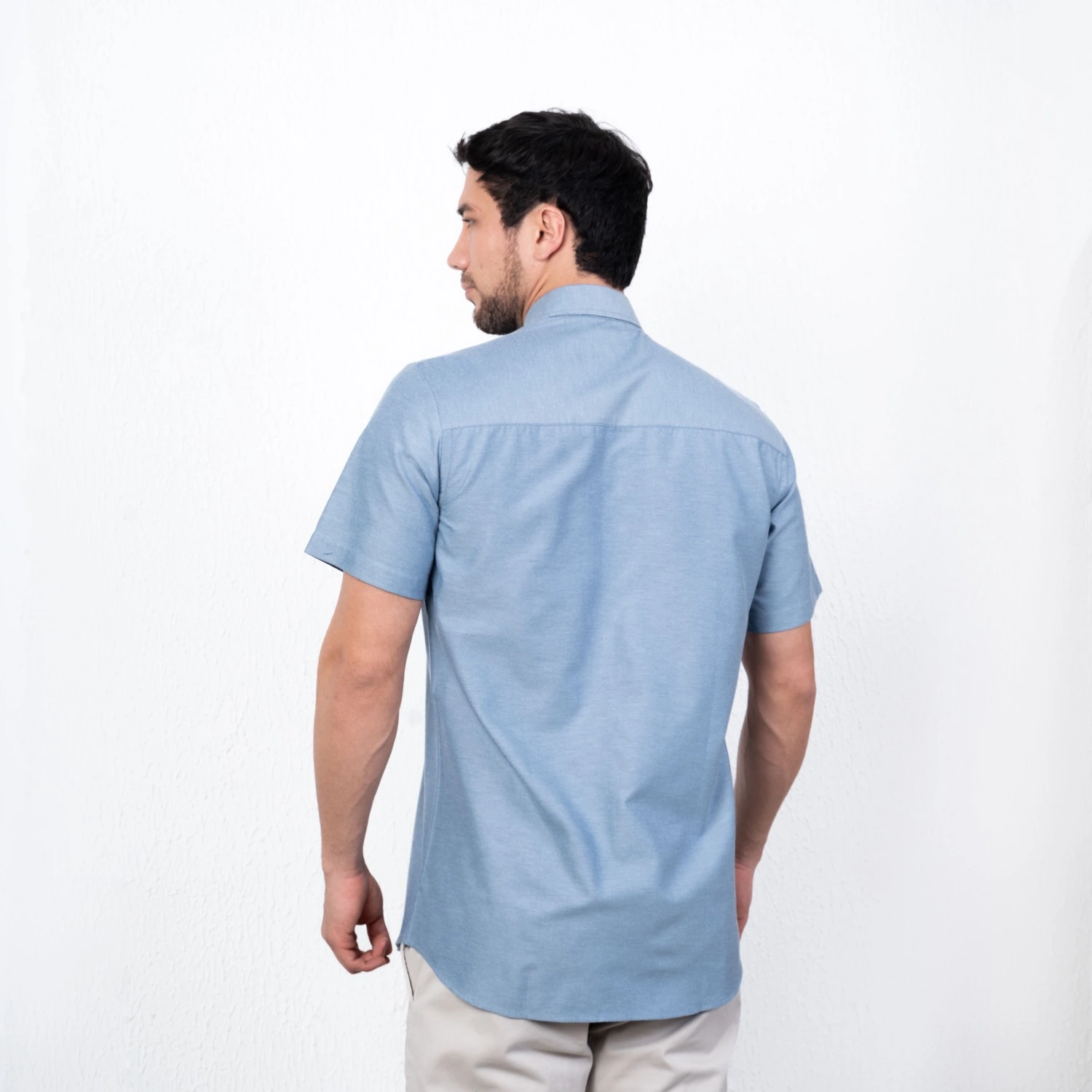 Camisa Oxford MC Etiqueta Azul con diseño Francés PC-62606CA - Imagen 37