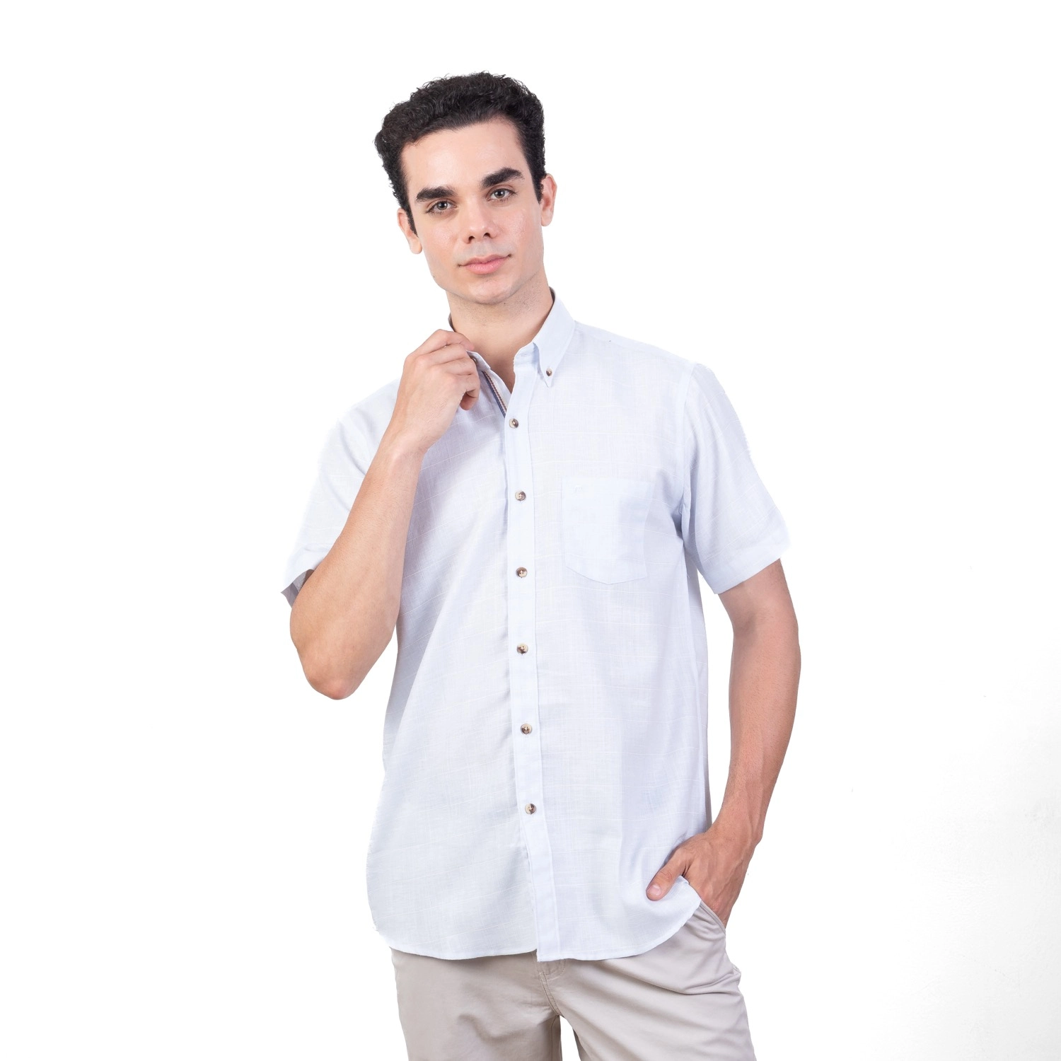Camisa MC Etiqueta Linen Collection PC-62406CA - Imagen 9