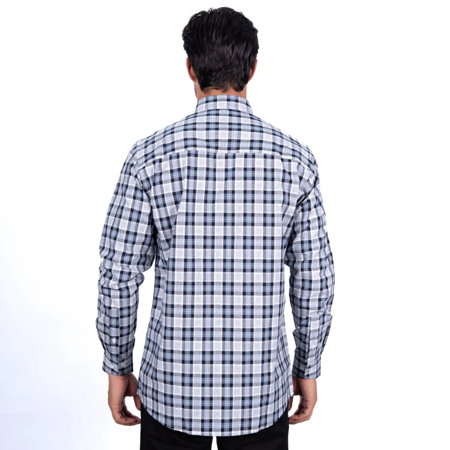 Camisa ML Etiqueta Azul con diseño Francés PC-63601CA - Imagen 2