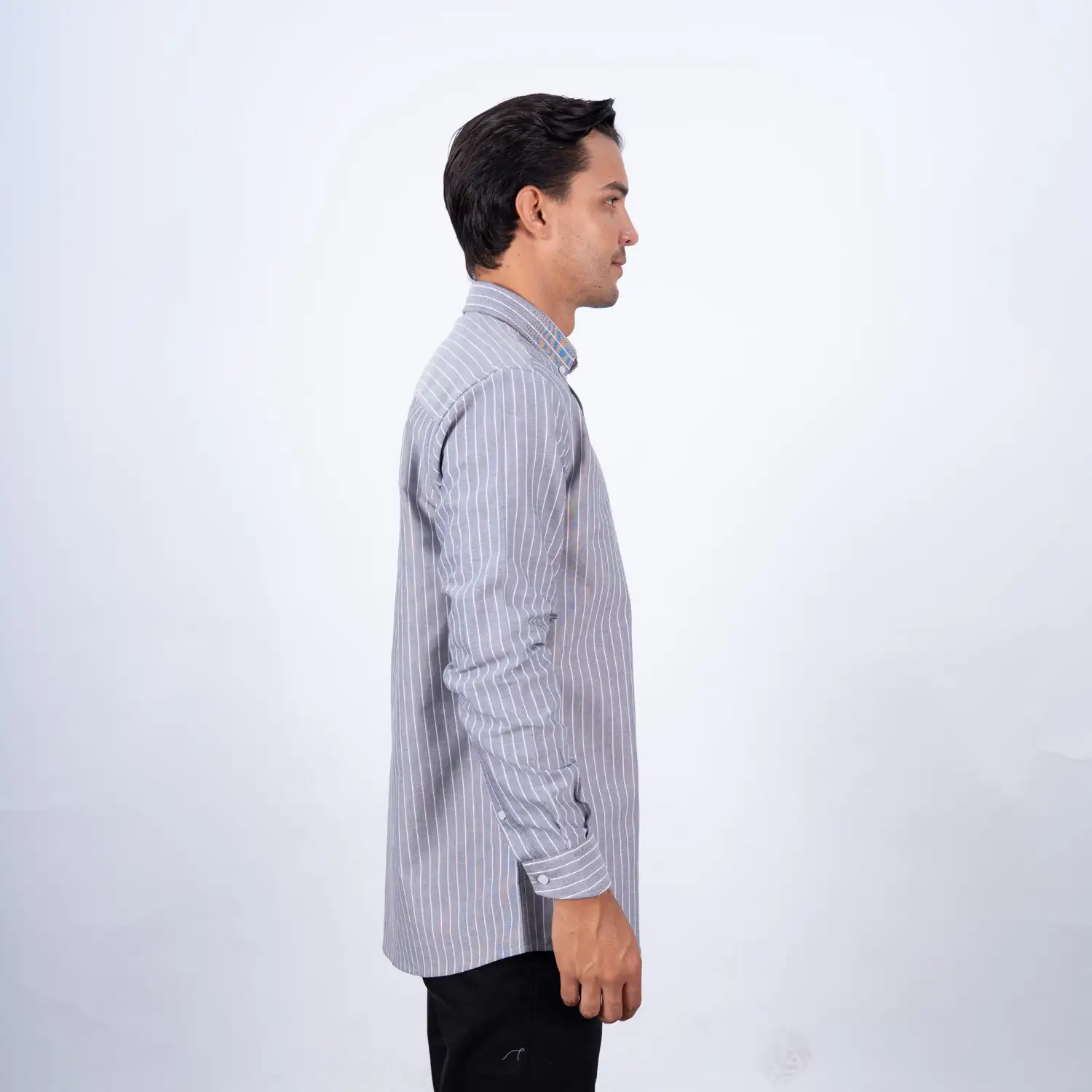 Camisa ML Etiqueta Azul con diseño Francés PC-63604CA - Imagen 5