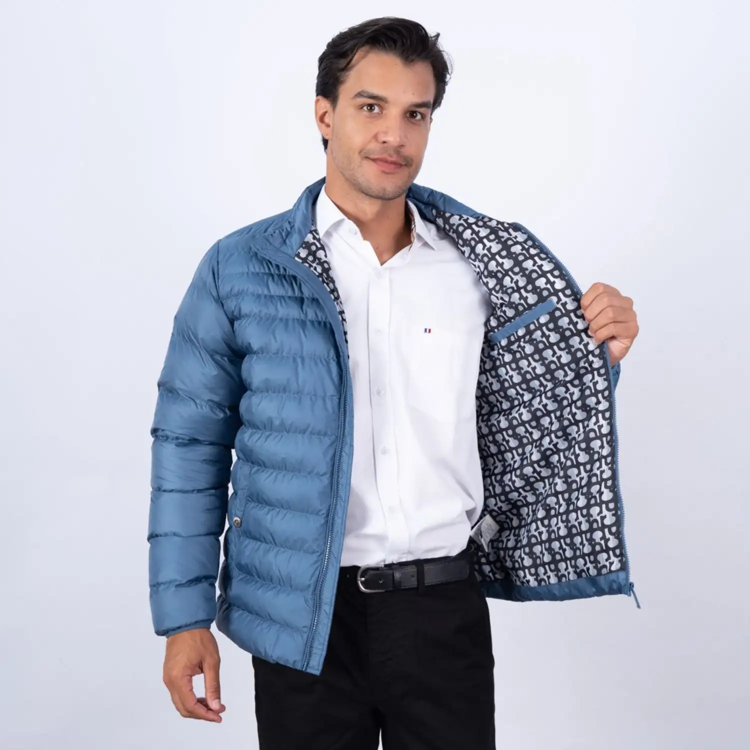 Casaca de Nylon con diseño francés PC-63104CS - Imagen 4
