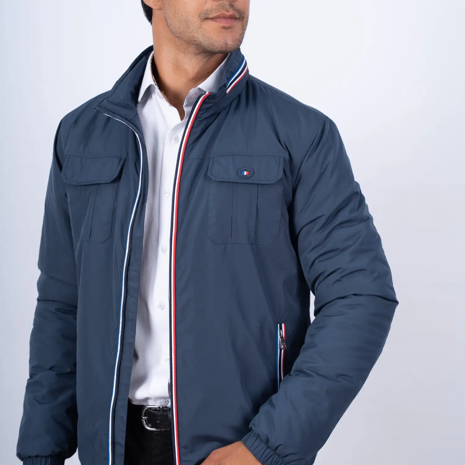 Casaca de Nylon con diseño francés PC-63107CS - Imagen 11