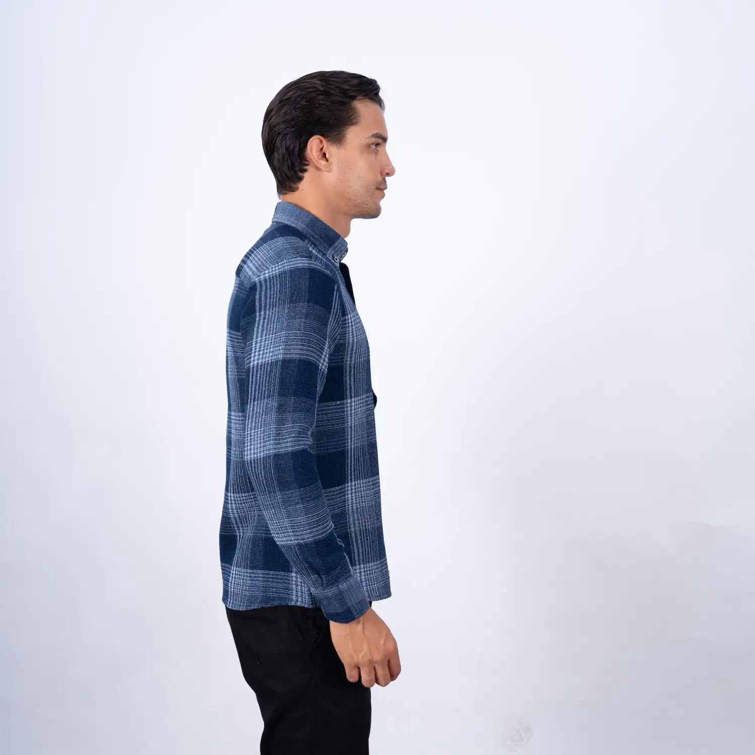 Camisa ML Etiqueta Pierre Cardin Jeans con diseño Francés PC-63502CA - Imagen 4