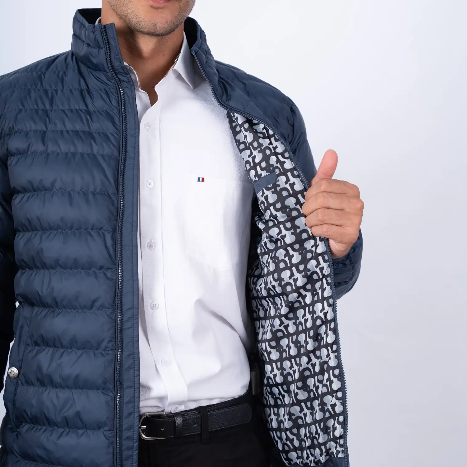 Casaca de Nylon con diseño francés PC-63104CS - Imagen 8