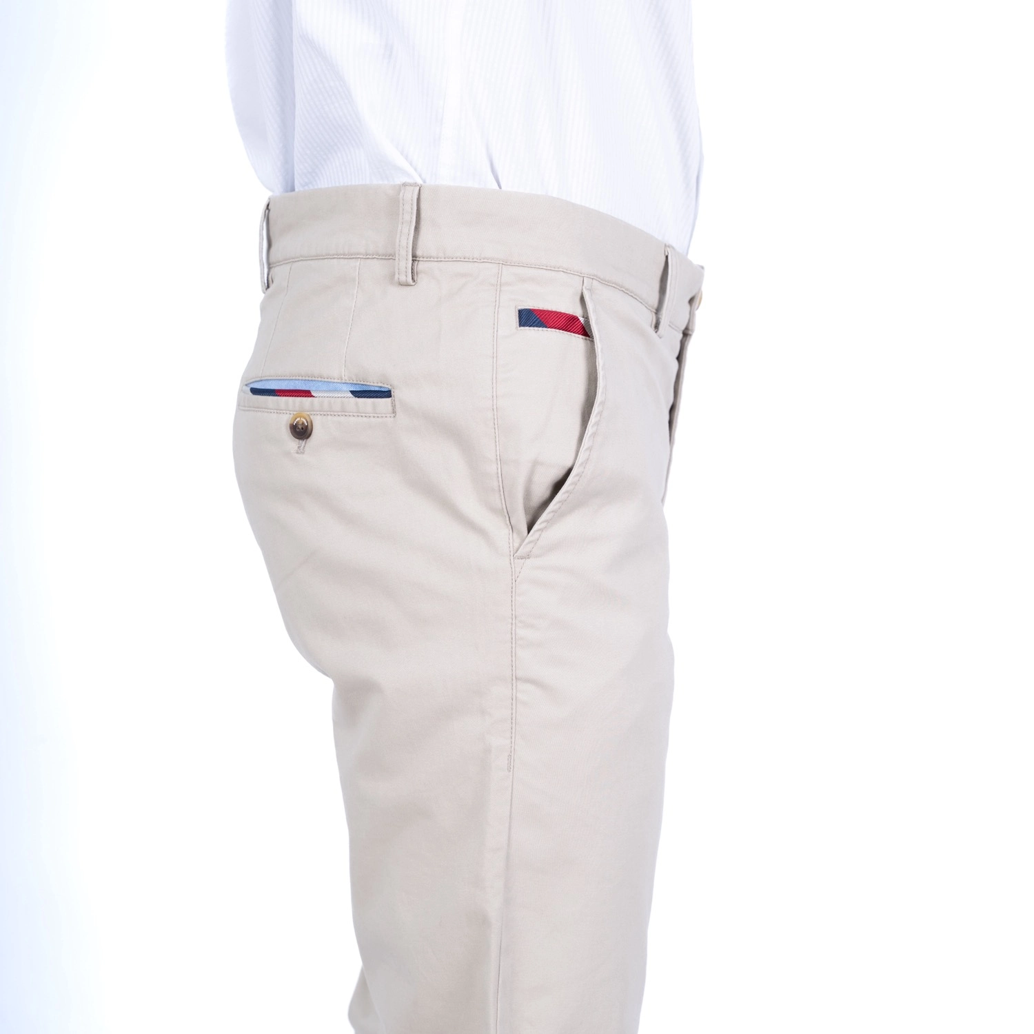 Pantalón de Drill Stretch con diseño Francés PC-6300PA - Imagen 12