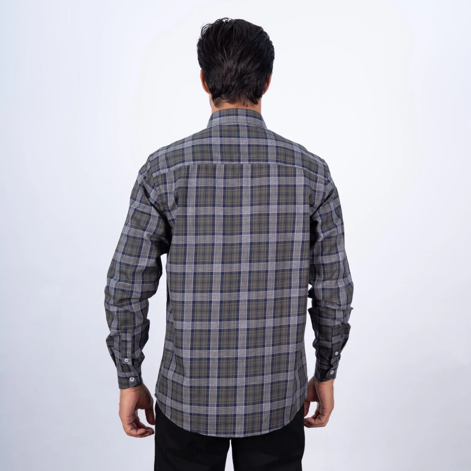 Camisa ML Etiqueta Azul con diseño Francés PC-63606CA - Imagen 5