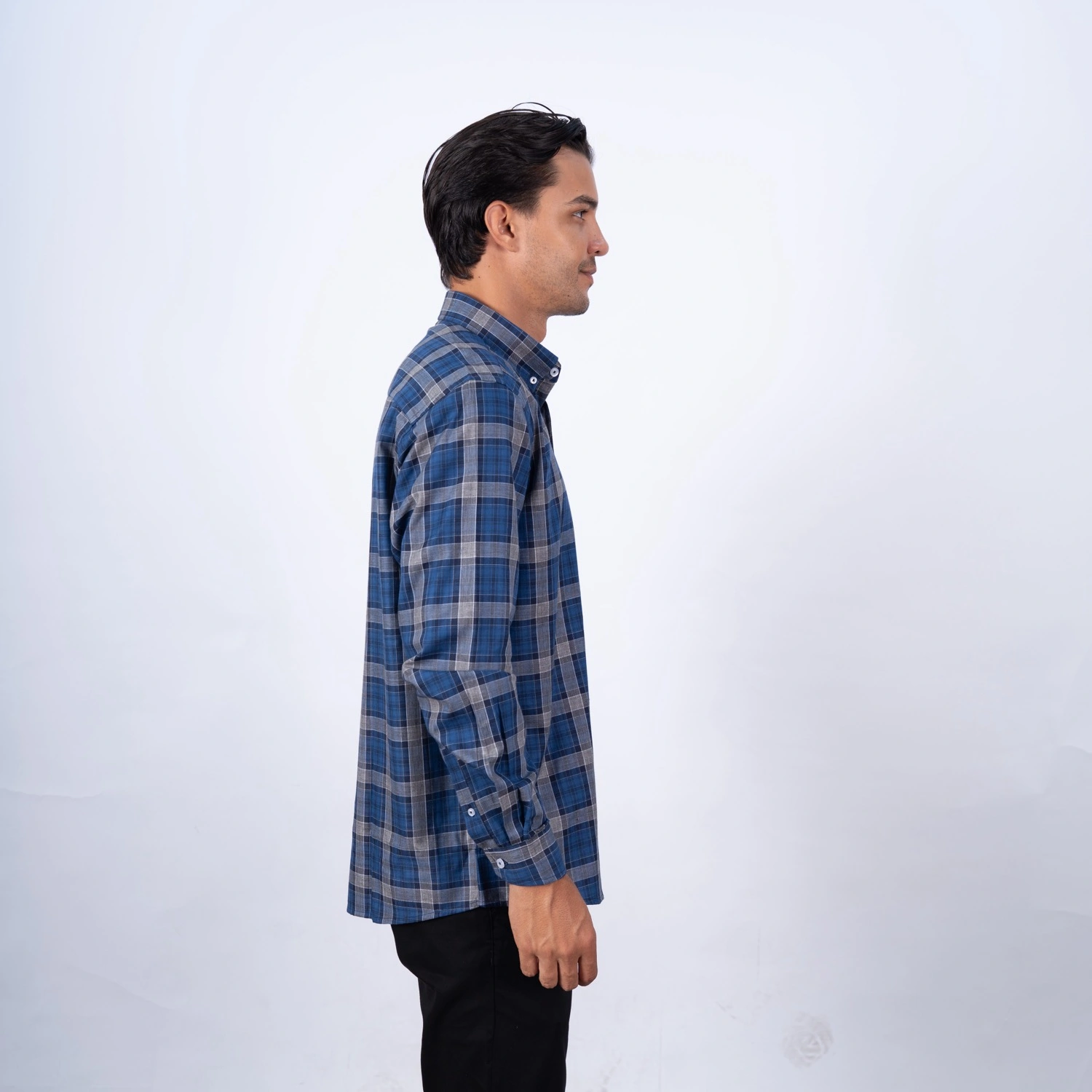 Camisa ML Etiqueta Azul con diseño Francés PC-63606CA - Imagen 6