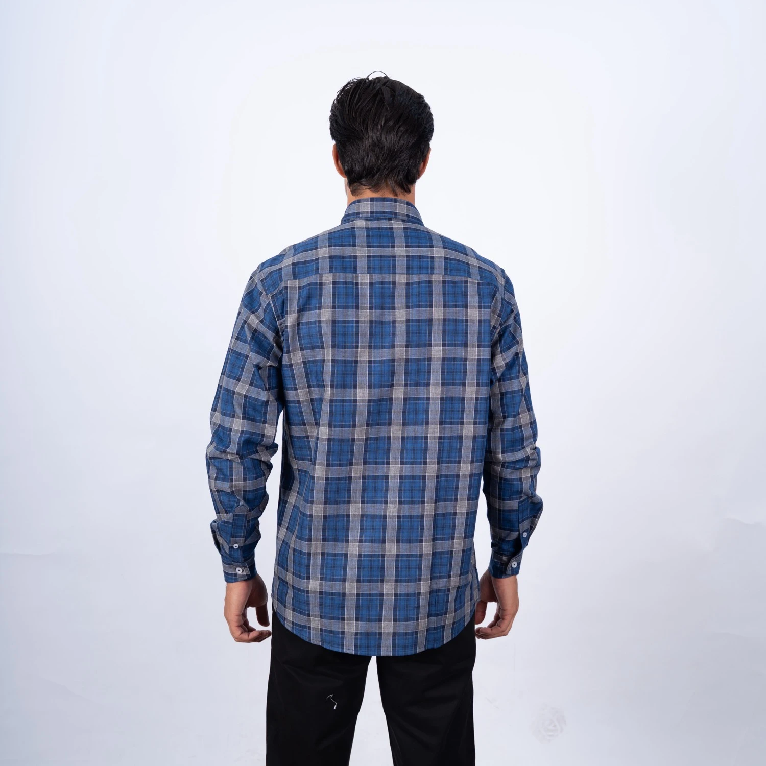 Camisa ML Etiqueta Azul con diseño Francés PC-63606CA - Imagen 7