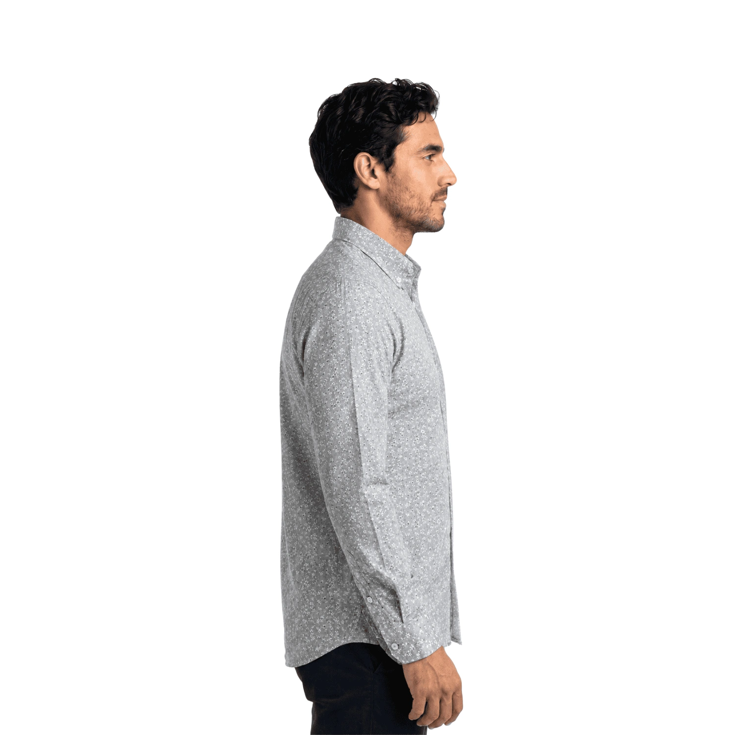 Camisa ML Estampada Etiqueta Azul con diseño Francés PC-63622CA - Imagen 10