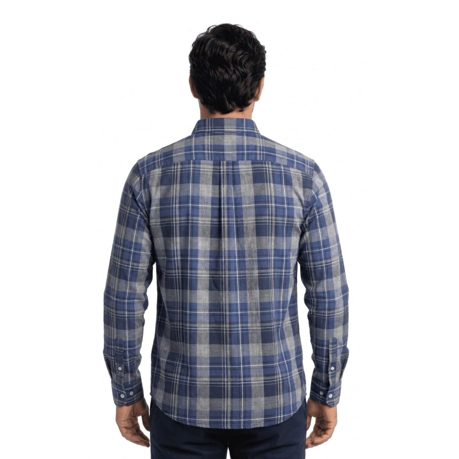 Camisa ML Etiqueta Azul con diseño Francés PC-63631CA - Imagen 6