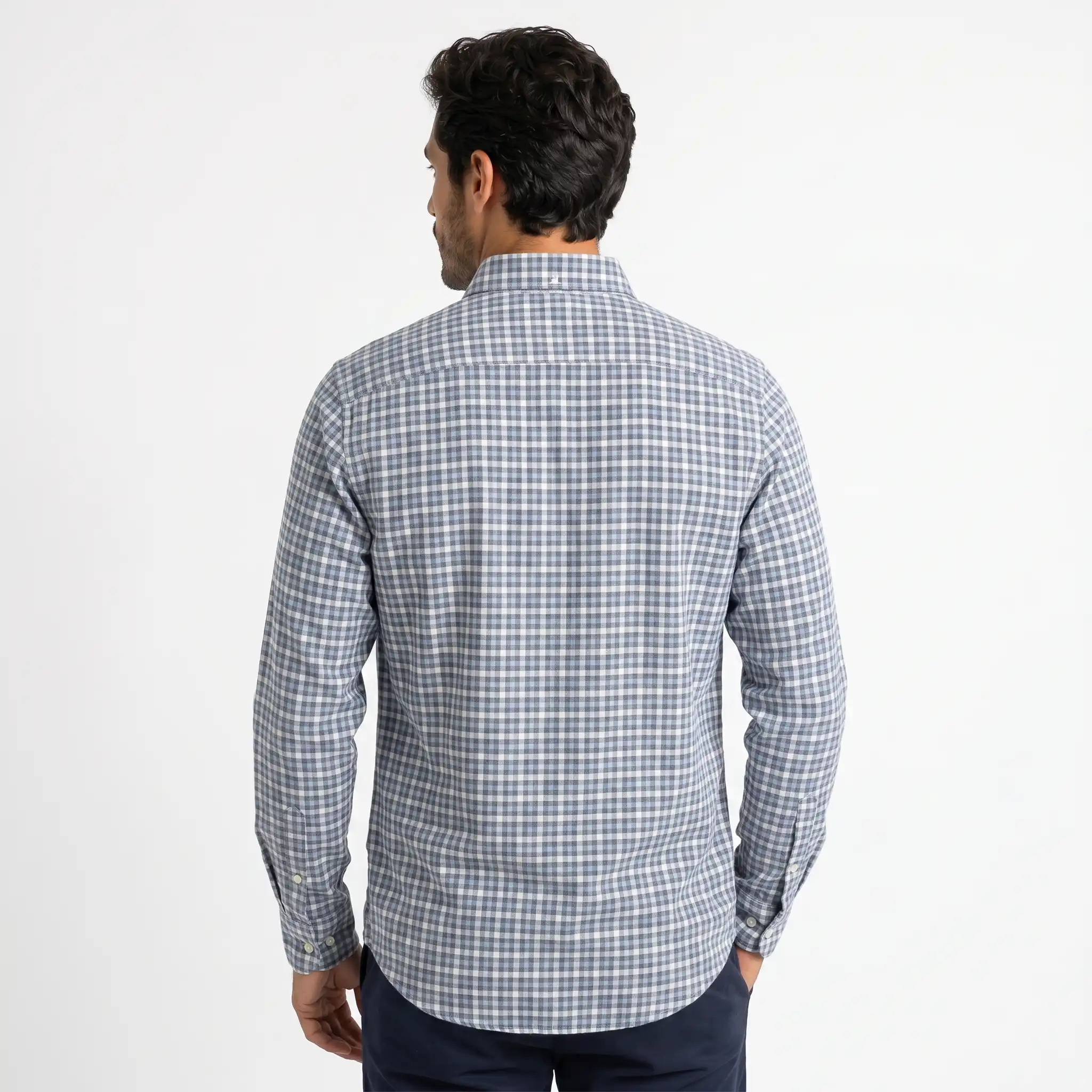 Camisa ML Etiqueta Azul con diseño Francés PC-63620CA - Imagen 10